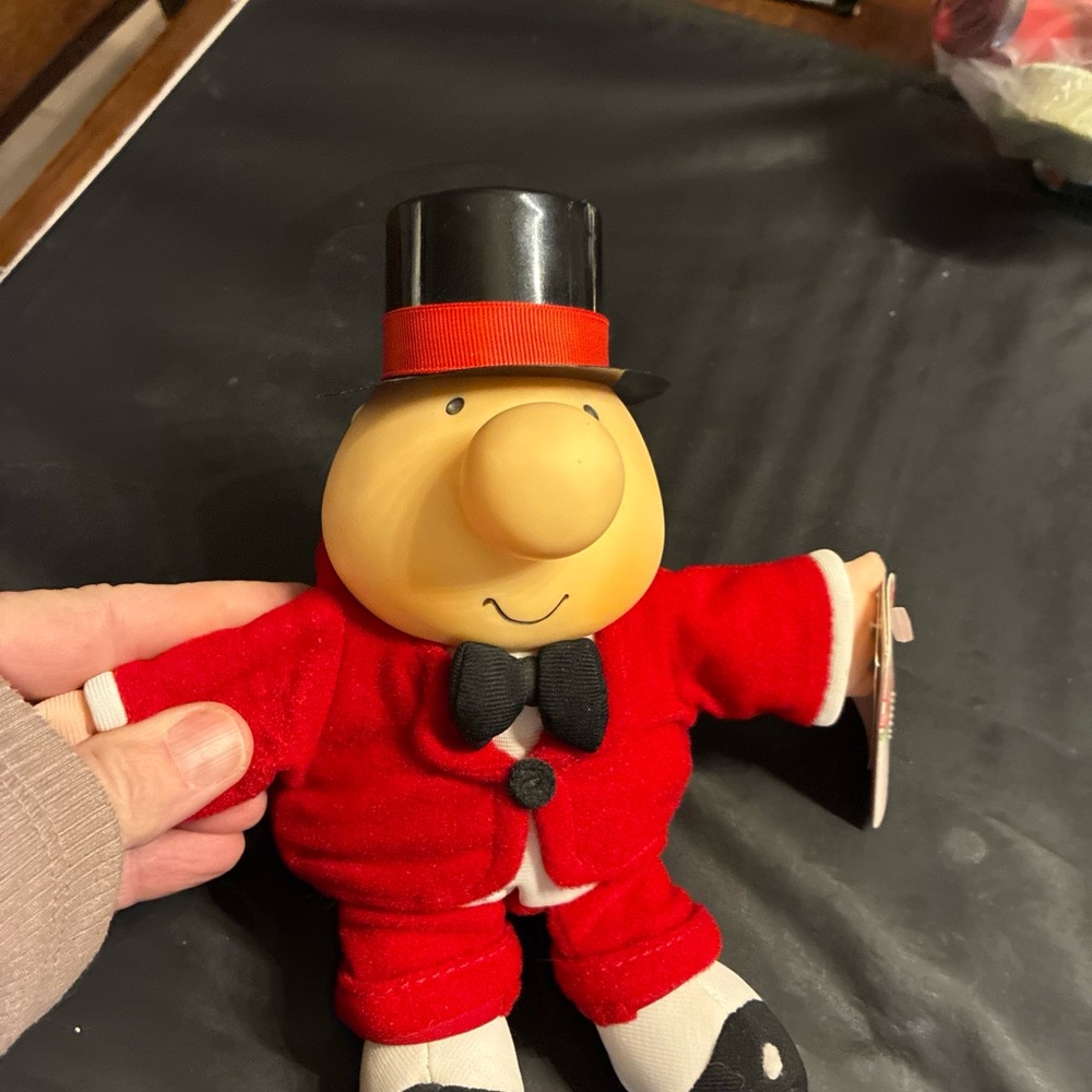 Classic Red and Black Toy Figure ziggy